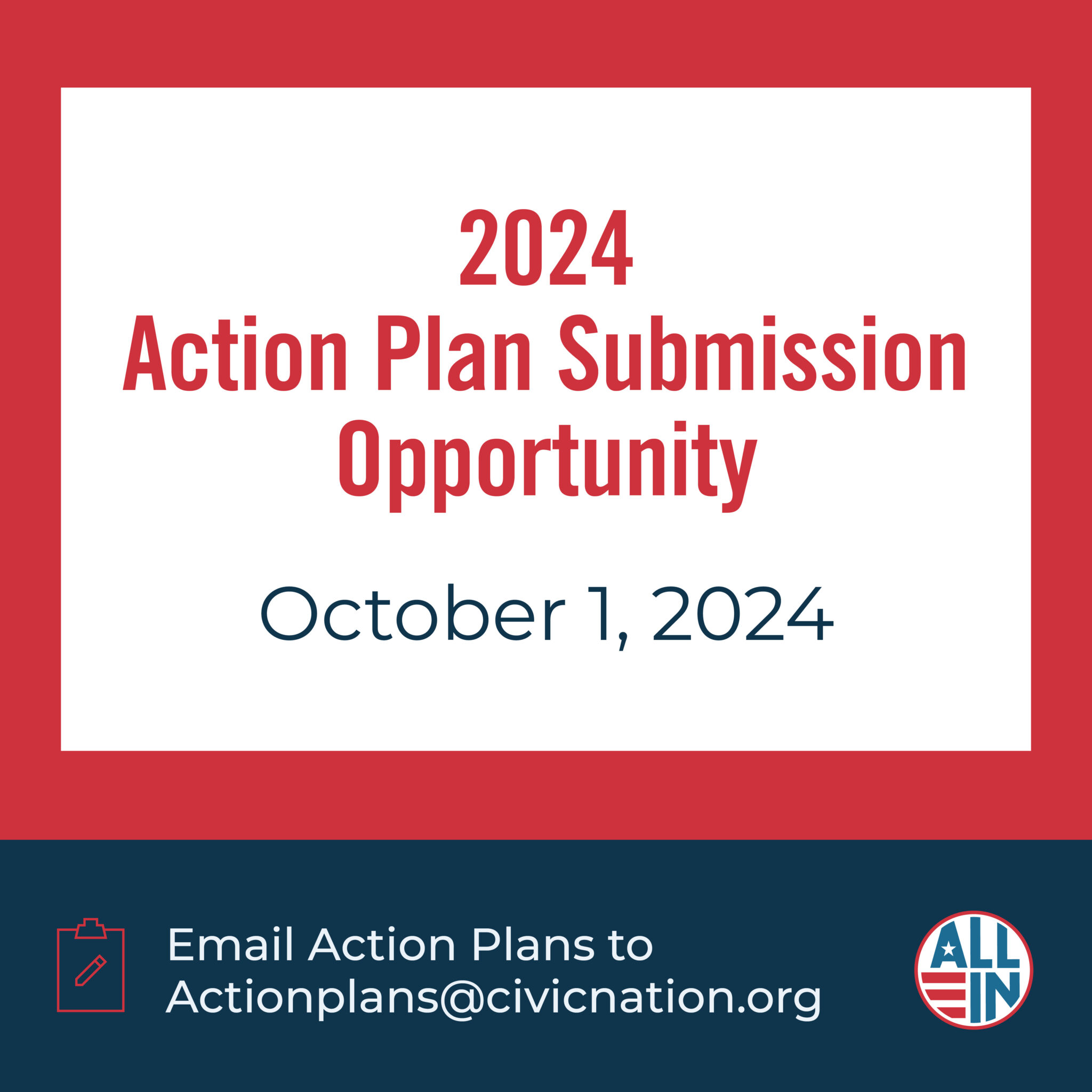 ALL IN Challenge - Action Plan Development
